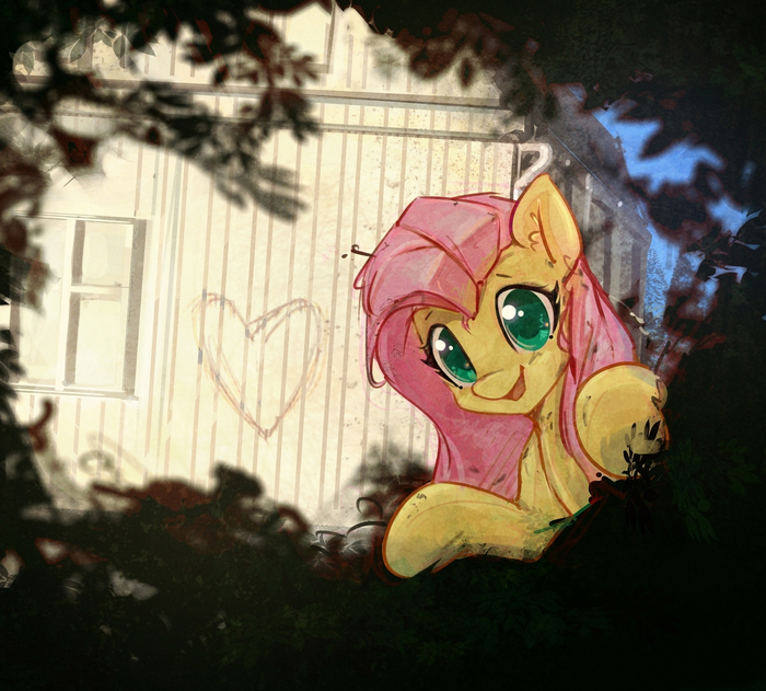  My Little Pony, Fluttershy, Mirroredsea