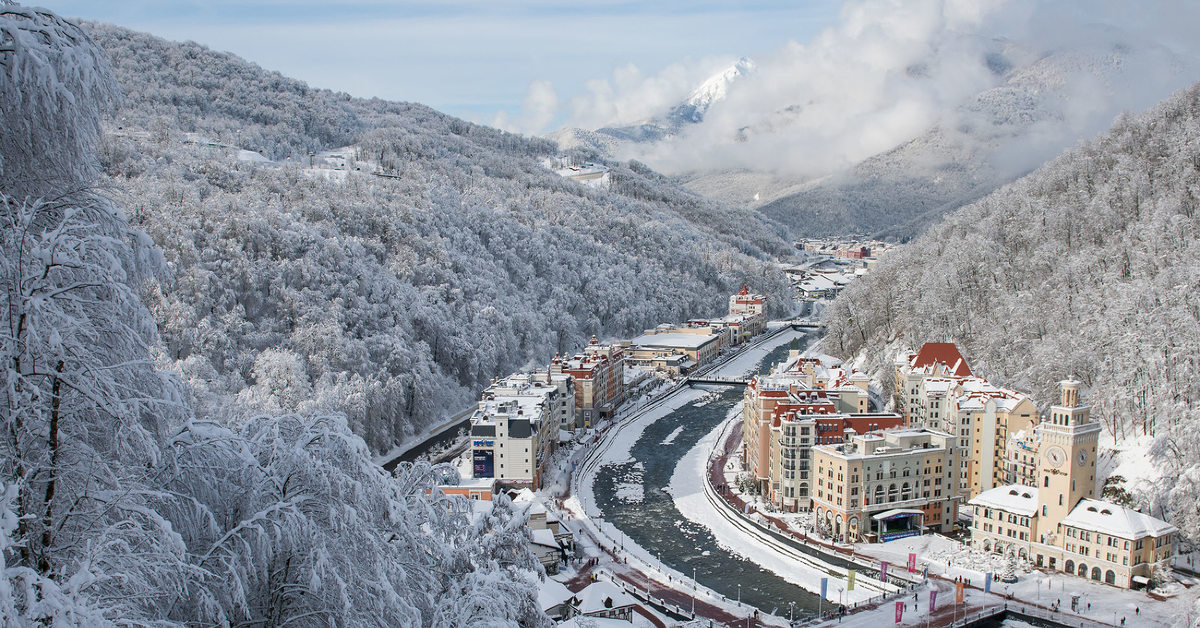 Веб камера красная поляна