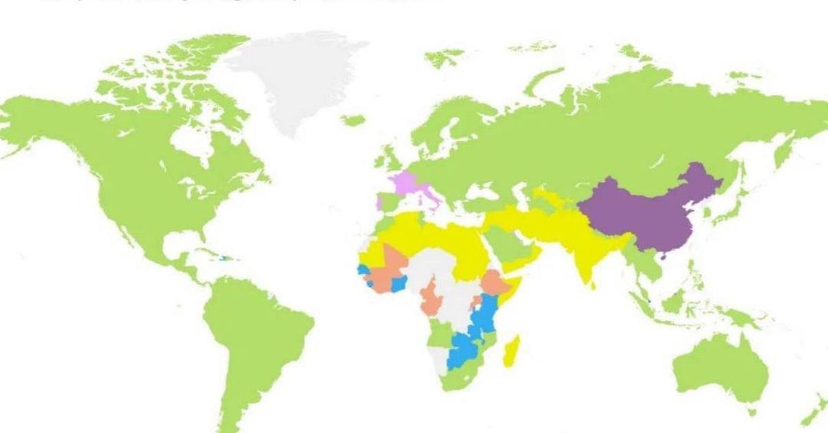 Самая популярная карта в мире