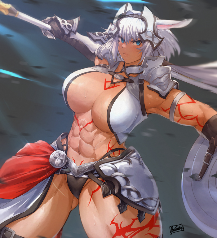 Caenis Batako, Muscleart,  , , Caenis, Fate, Fate Grand Order, , Anime Art,   -