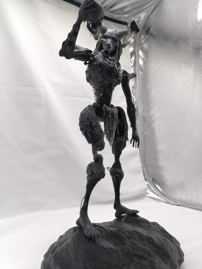 Ревенант из игры Apex legends 3D печать, 3D моделирование, Рукоделие без процесса, Blender, Фигурки, Покраска миниатюр, Игры, Apex Legends, Компьютерные игры, Длиннопост