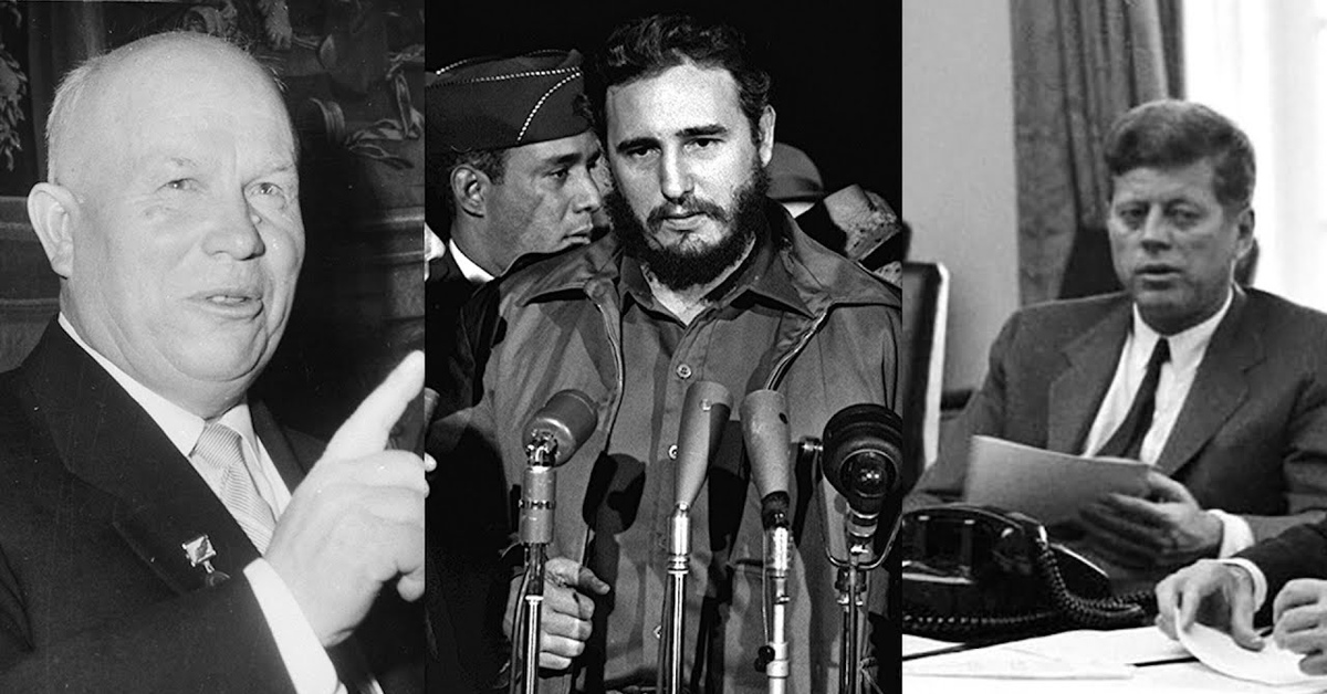 Кубинский ядерный кризис. Хрущев и Кеннеди Карибский кризис. Карибский кризис 1962 Кеннеди.