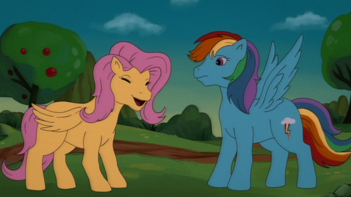   My Little Pony, Rainbow Dash, Twilight Sparkle, Princess Celestia, Applejack, Rarity, Pinkie Pie, Fluttershy, MLP G1, , Gilda