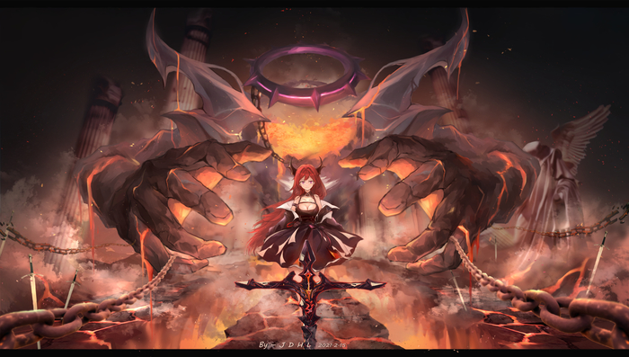  Arknights Anime Art, , Surtr, Nian, Mudrock, Amiya, Eunectes, Chen (Arknights), 