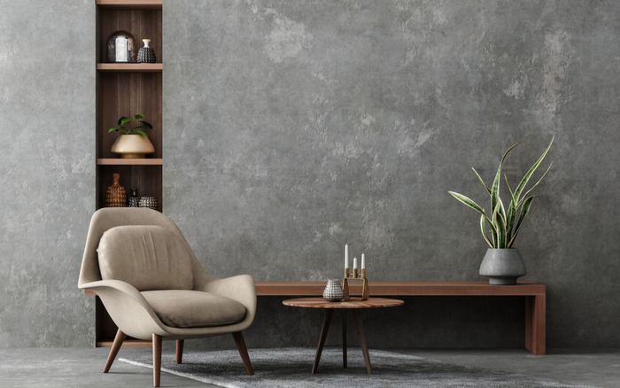 Серый цвет в интерьере