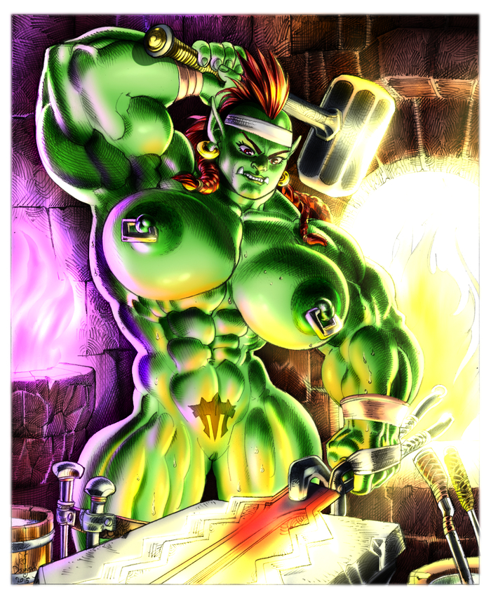 Орчиха - кузнец