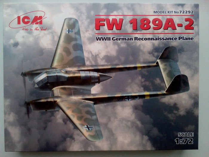 Focke-Wulf FW.189A-2 Uhu (1/72 ICM   Microdesign).    ,  , ,  , , , , , ,   ,  ,   , , , ,  , , , , , 