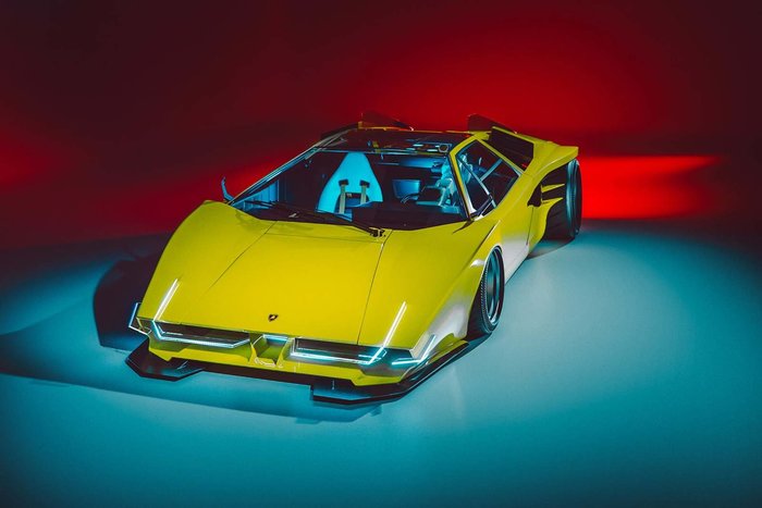  Lamborghini     Cyberpunk 2077 Cyberpunk 2077, Lamborghini, Lamborghini Countach, , Khyzyl Saleem, 