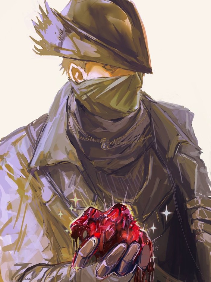 Bloodborne Art by Guri Otoko Guri Otoko, Bloodborne, , , Game Art, , Alfred, Plain Doll, 