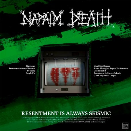 Napalm Death Resentment Is Always Seismic - A Final Throw Of Throes (EP) (2022) Napalm Death, Deathgrind, , YouTube, , 