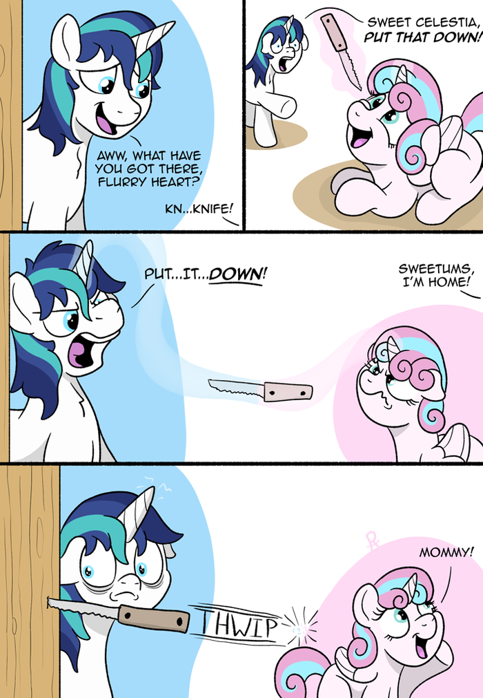   My Little Pony, Shining Armor, Flurry Heart, , Pony-thunder