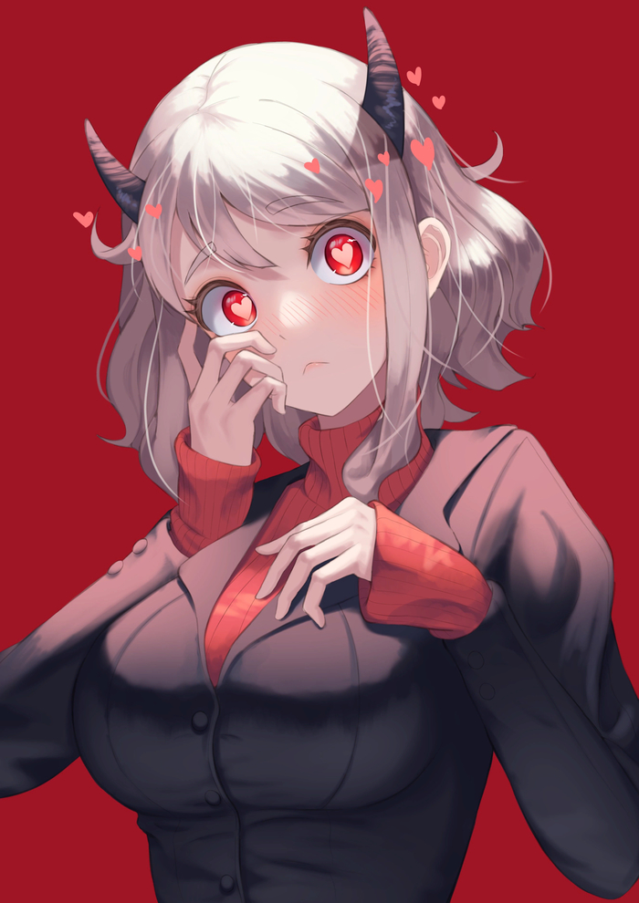  Helltaker, Modeus, Anime Art, 