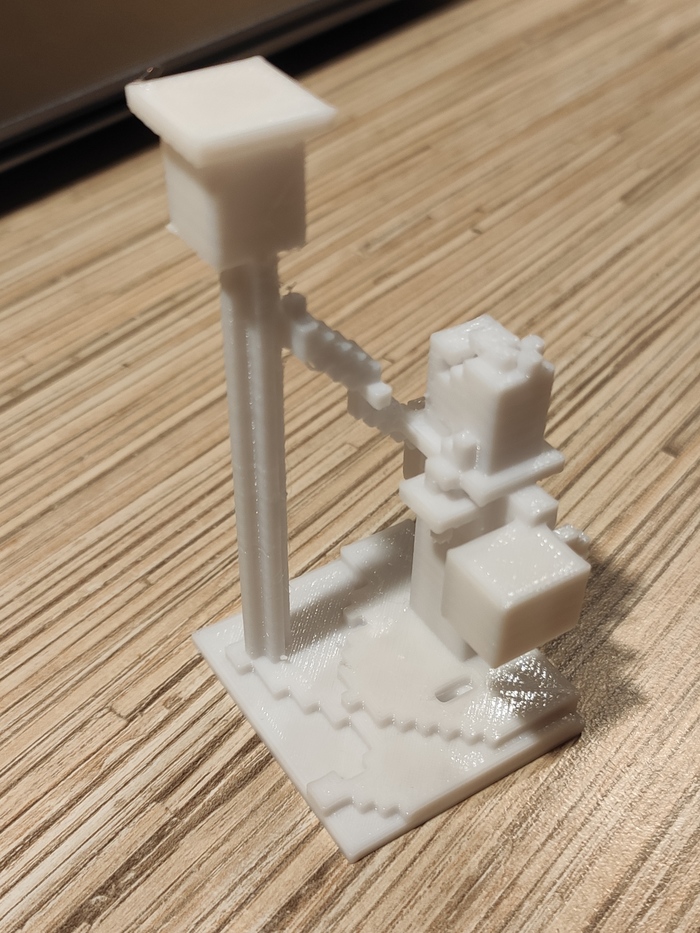 Кусочек мира из Майнкрафт