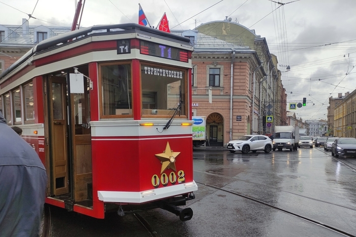 Питерский трамвай Санкт-Петербург, Трамвай, Длиннопост