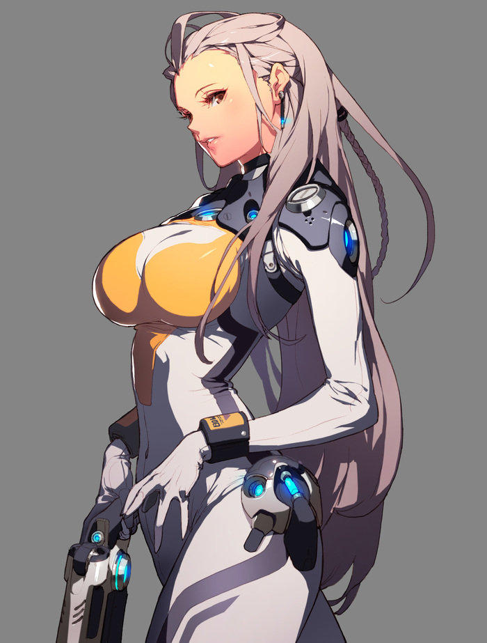 Sci-Fi Girl byJoybrew , , Sci-art, -