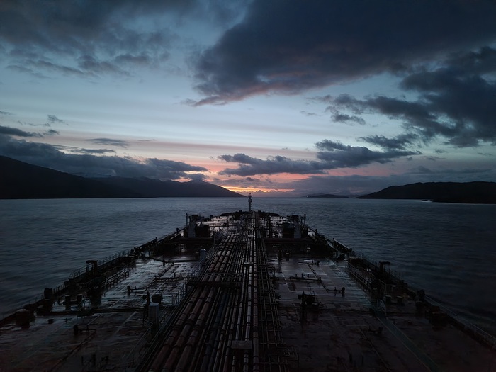 Рассвет в Магелановом проливе