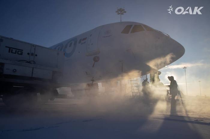 МС-21-300 в Якутске Мс-21-300, Якутск, Длиннопост, Авиация, Технологии, Россия
