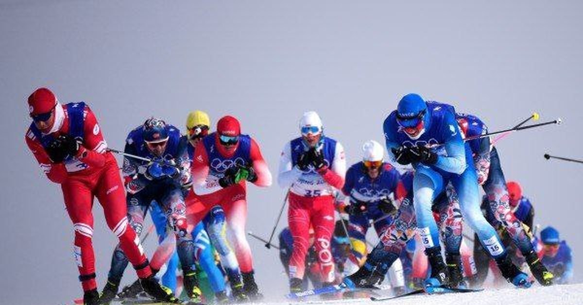 50 километров мужчины. Лыжные гонки. Горнолыжный спорт. Лыжным гонкам на Олимпиаде в Пекине. Лыжный спорт россияне.