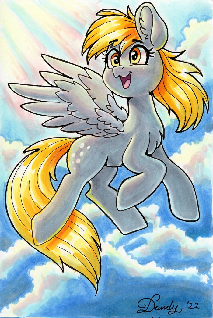 ĸ    My Little Pony, Derpy Hooves, Ponyart, 