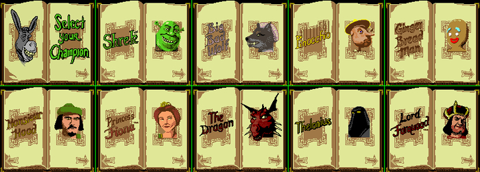 Shrek: Fairy Tale Freakdown, GameBoy COLOR -, , , Gameboy, , 