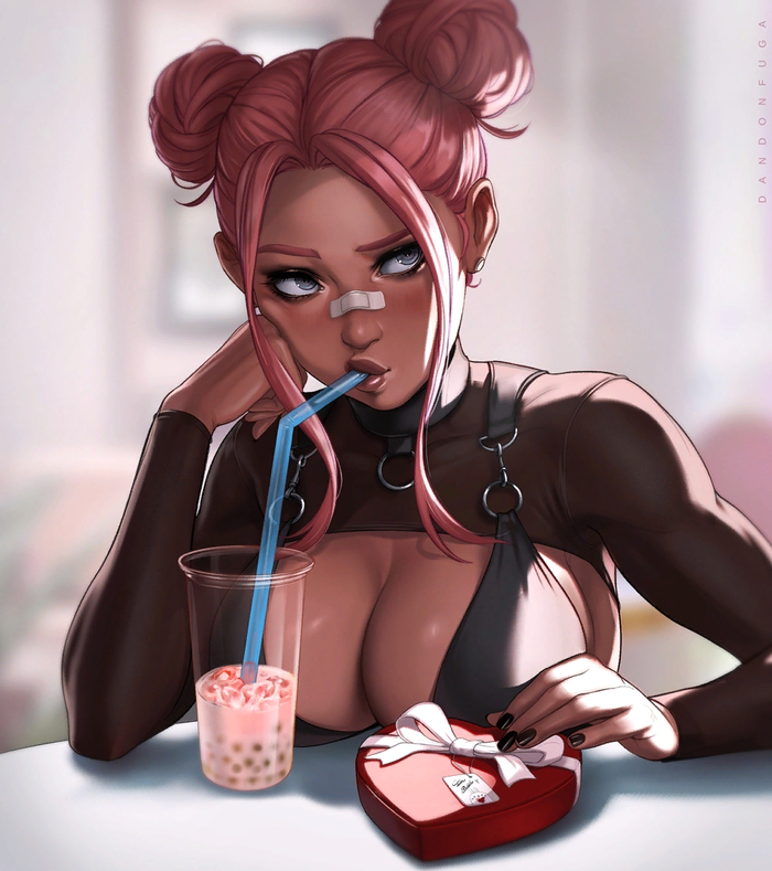  Anime Art, , Original Character, Dandonfuga