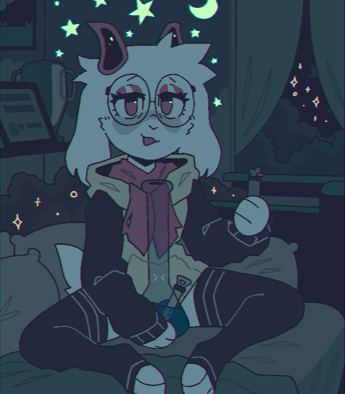  Ҹ  Deltarune, Ralsei, 