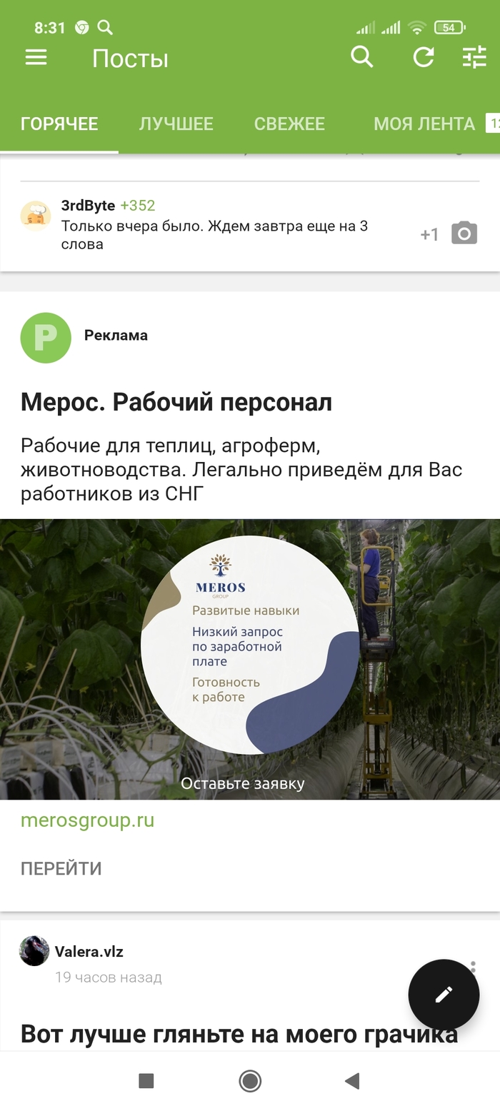 Реклама на Пикабу