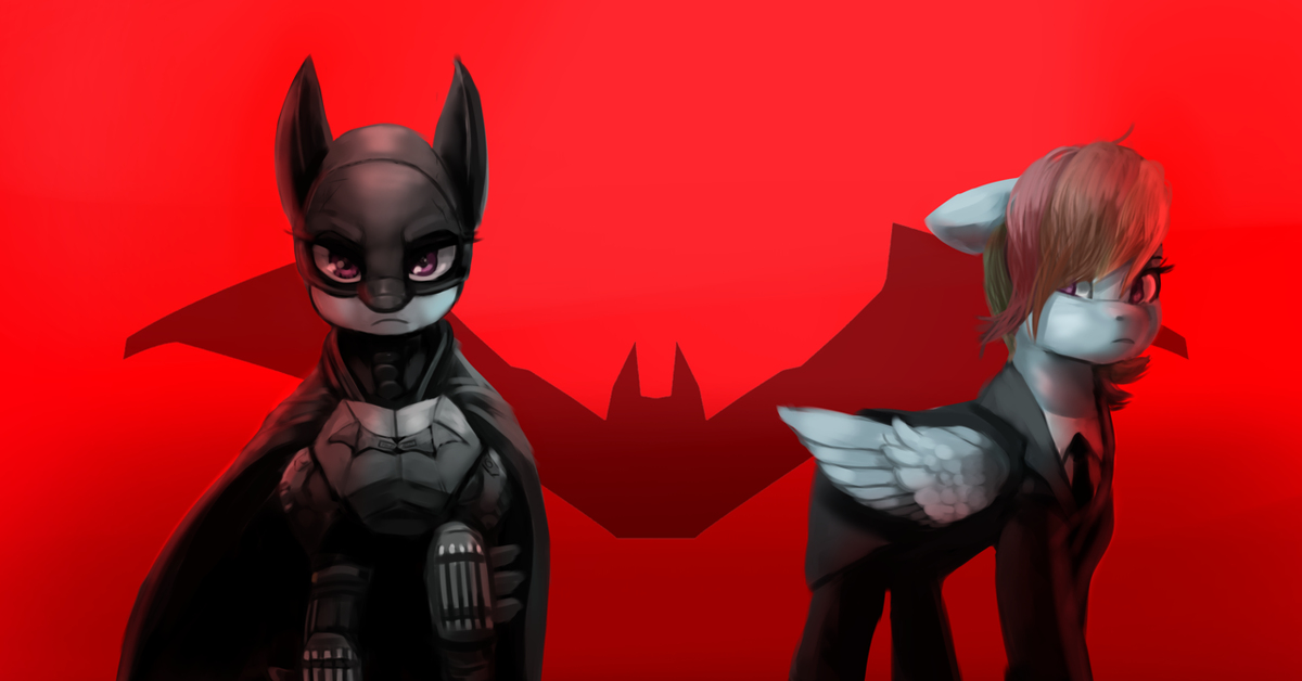 Rainbow Dash. The Batmare | Пикабу