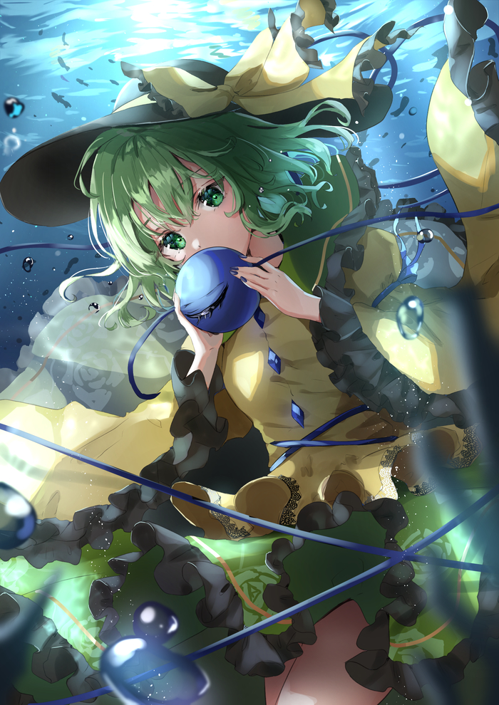 Komeiji Koishi Touhou, Komeiji Koishi, , Anime Art, Shironeko Yuuki