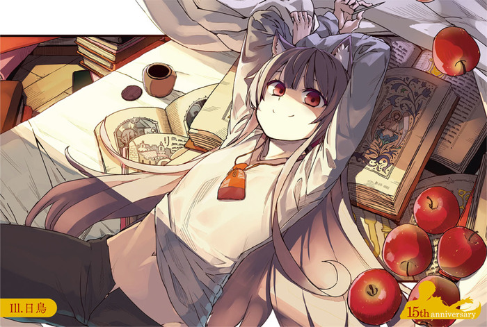 i Holo, Spice and Wolf, , Anime Art, , Animal Ears, 