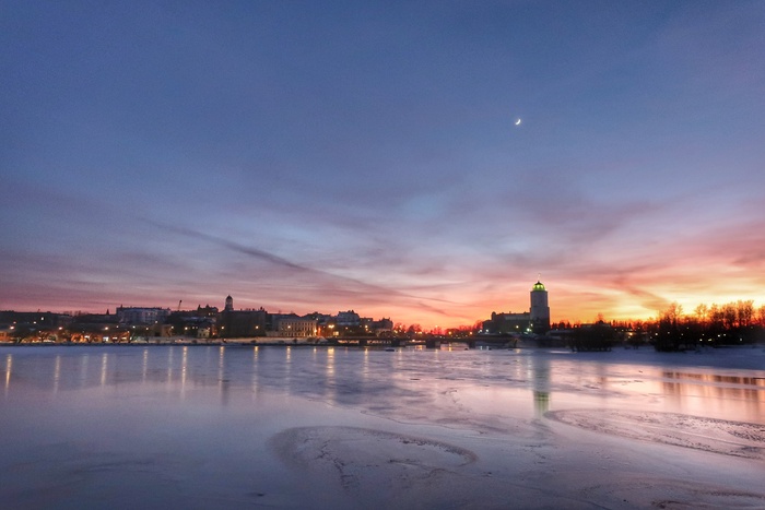 Панорама Выборга 05.01.2022