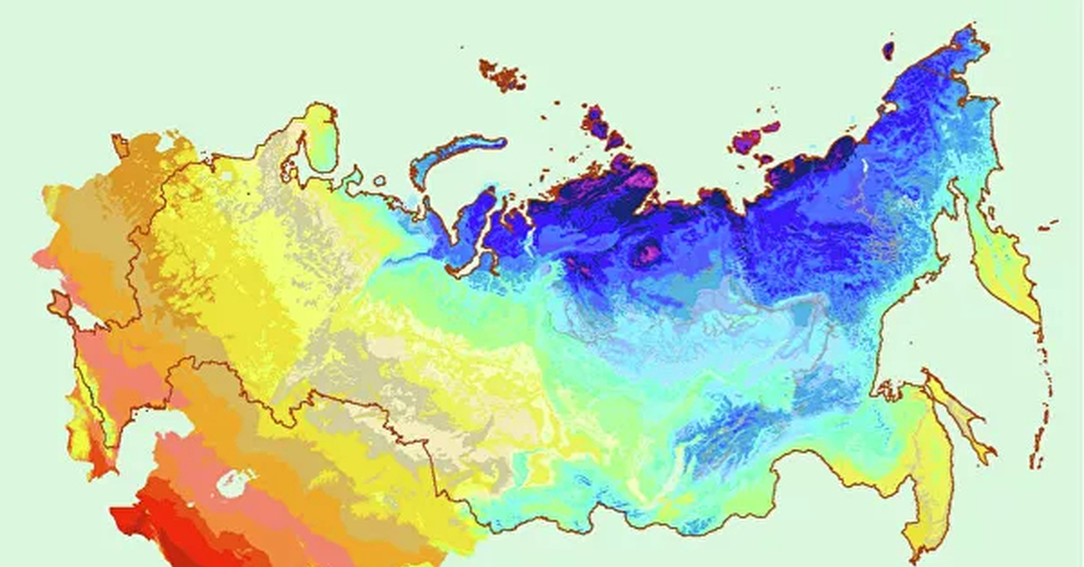 Какую часть россии занимает мерзлота