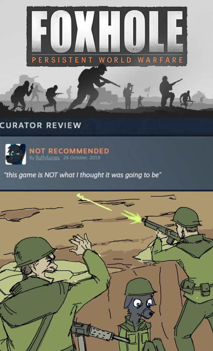 "    ,     " , , Foxhole,  