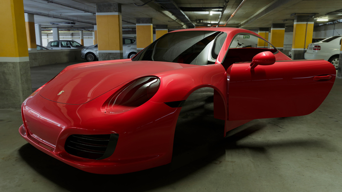   Porsche 911 Carerra S 3ds Max, Corona Render, 3D , Porsche, 