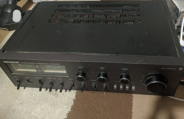 Большое восстановление усилителя 78го года Universum V2686 (System 8000), часть первая Ремонт, Самоделки, Электрика, Ремонт техники, Электроника, Усилитель, Восстановление, Реставрация, Винтаж, Видео, Длиннопост