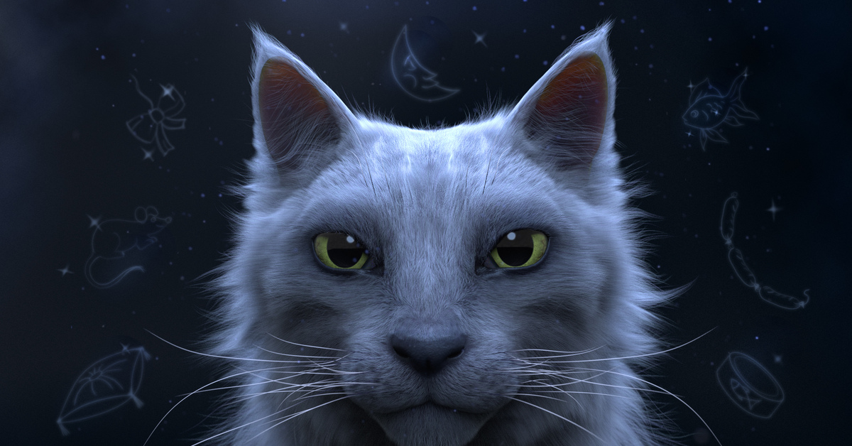 Лунная кошка