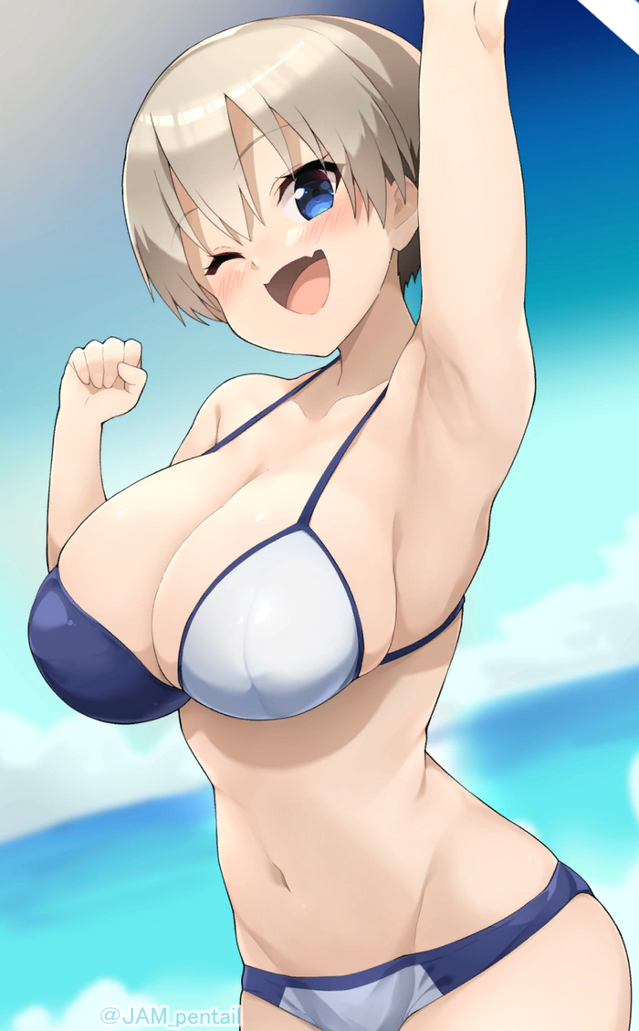  Uzaki-chan wa asobitai!, Uzaki Hana, Anime Art, , 