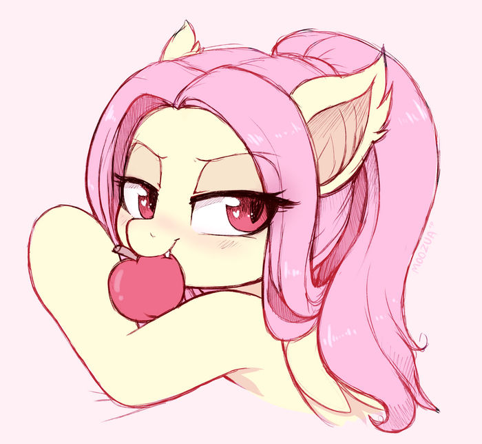    , My Little Pony, Ponyart, Moozua, Fluttershy