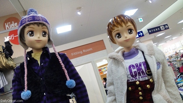 Пластмассовые анимешные манекены из Японии