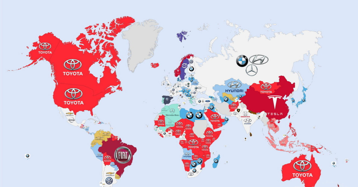 Какие автомобили находятся. Заводы Toyota в мире карта. Самые популярные марки автомобилей по странам. Карта марок автомобилей. Самые популярные марки автомобилей на карте мира.