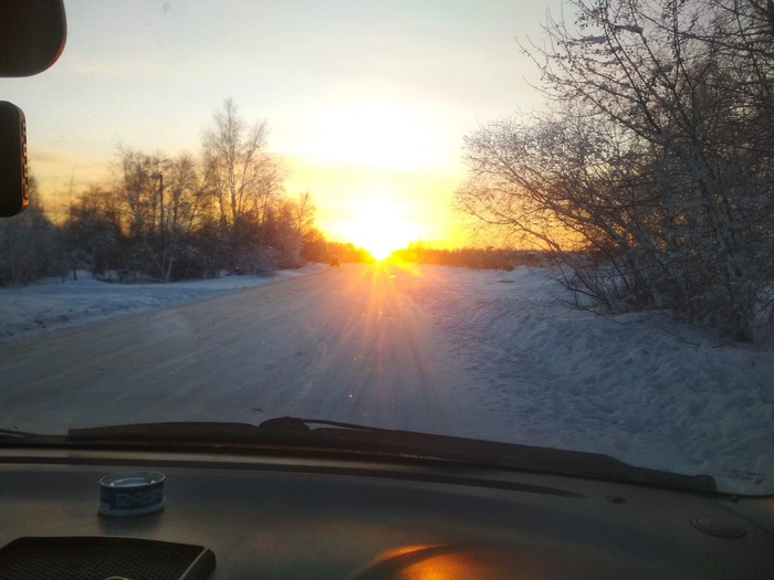 На встречу закату