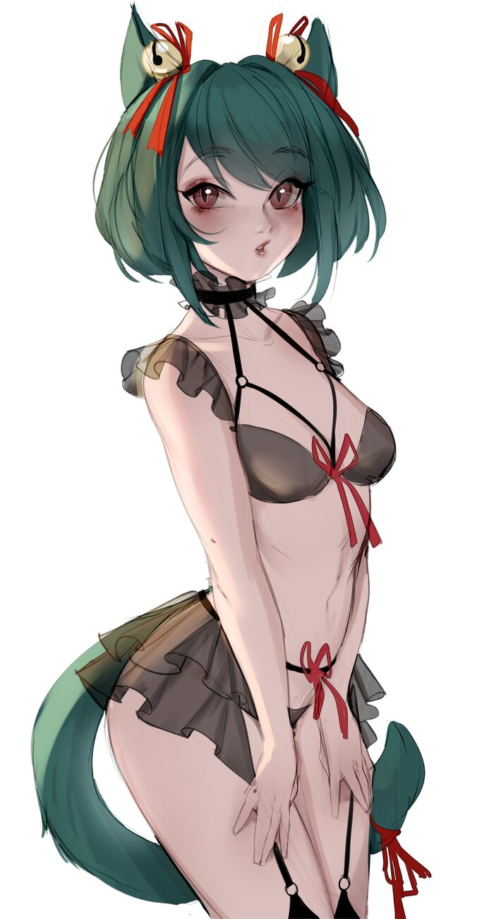  Maewix, , Anime Art, ,  , , Animal Ears
