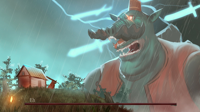 Это я, добpый Э-Эх. Я здесь