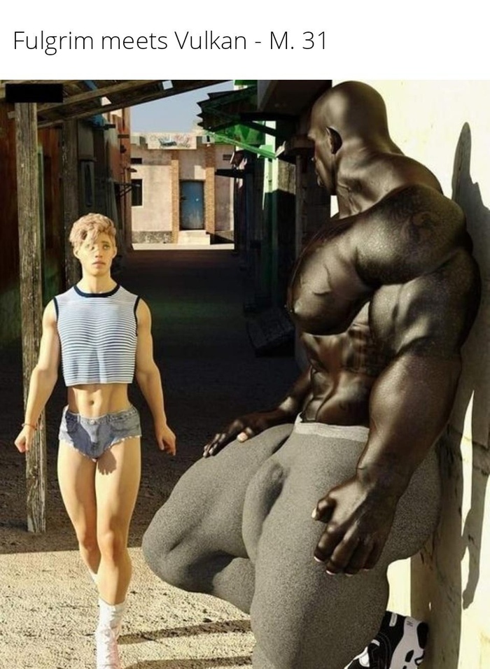 Фулгрим встречает Вулкана