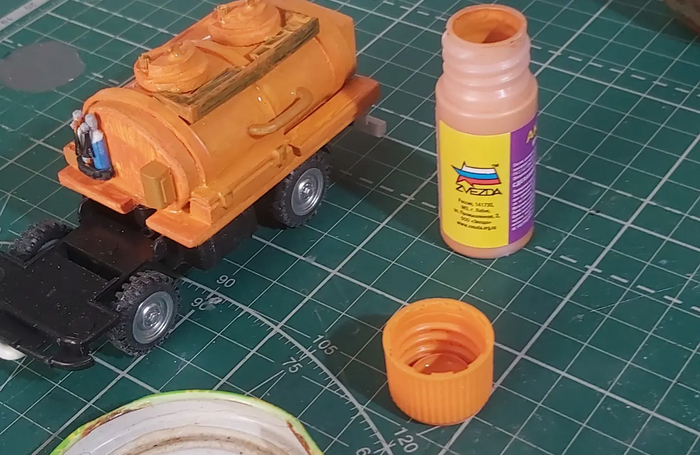 Уаз бензовозик))) УАЗ, Модели, Длиннопост, 3D моделирование, Автомоделизм