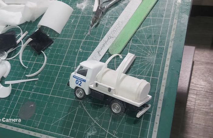 Уаз бензовозик))) УАЗ, Модели, Длиннопост, 3D моделирование, Автомоделизм