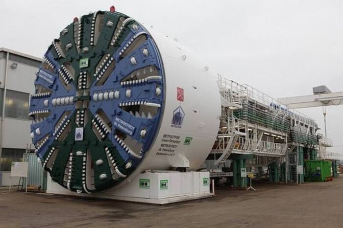 Щиту «Надежда» для проходки станций петербургского метро понадобились запчасти из Германии и ремонт