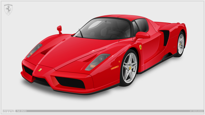 Ferrari F60 Enzo      ,  , Corel Draw,  , , , , , , Ferrari, , , , , 