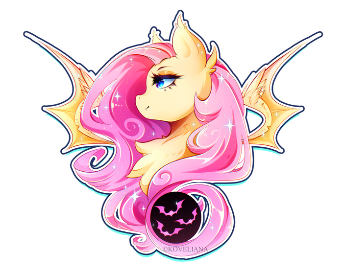   My Little Pony, Ponyart, Flutterbat, Koveliana