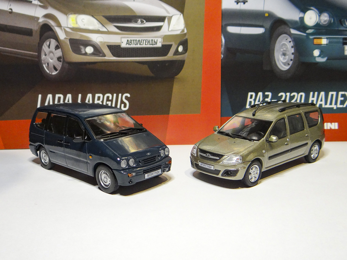   .  VI. LADA Largus  -2120 "" ,  , , , Deagostini, Scale model, Diecast, 1:43, , 